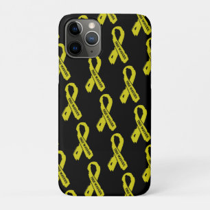 Para iPhone 11 Pro Cinta guerrera/ rota... Funda de la endometriosis