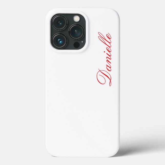 Case-Mate Para iPhone Danielle - personalizar con su nombre - Funda de c (Reverso )