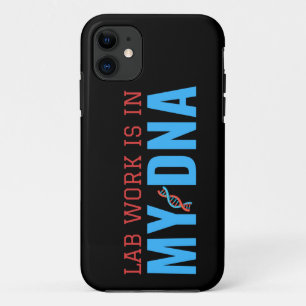 Para iPhone 11 EL TRABAJO DE LABORATORIO ESTÁ EN MI ADN Funda par