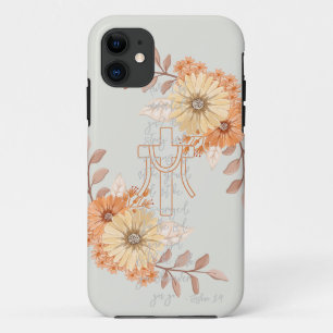 Para iPhone 11 Elegancia Cristiana Impresionante: Funda de Teléfo
