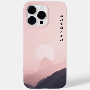 Funda Para iPhone 14 Pro Max De Case-Mate Elegante Funda de nombre y sol de luna de miel de 