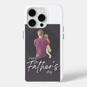 Para iPhone 15 Pro especial especial del día del funda del padre de I