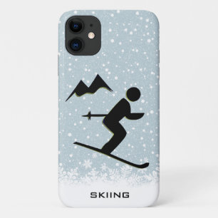 Para iPhone 11 Esquí Diseño Funda de Smartphone