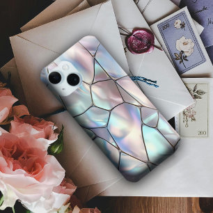 Para iPhone 15 Falsa madre irlandesa+de Funda de perla-mate