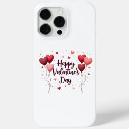 Para iPhone 15 Pro Max Feliciz Día de San Valentín Funda de teléfono romá