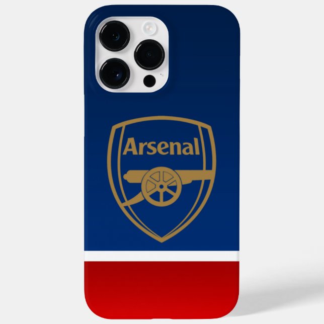 Case-Mate Para iPhone Funda azul y rojo de Arsenal (Reverso)