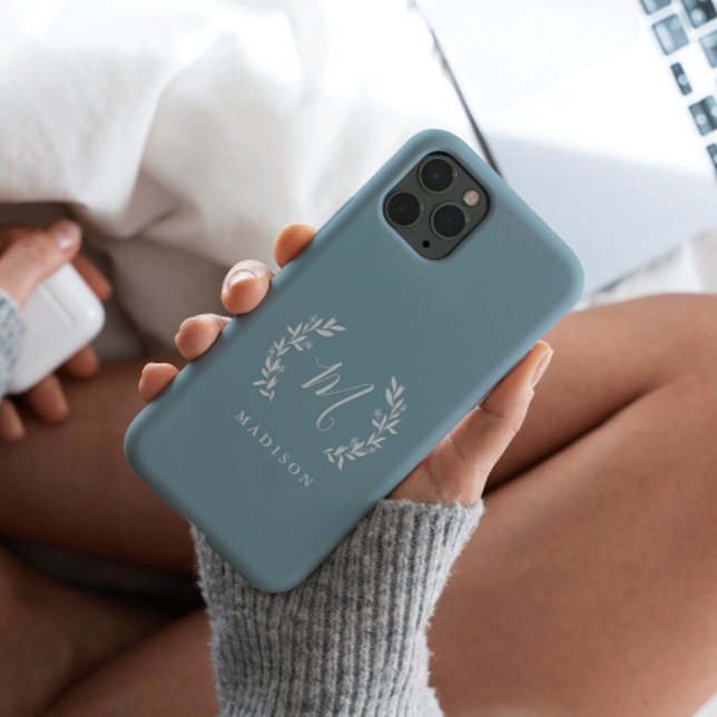 Case-Mate Para iPhone Funda con monograma de nombre en letra script Laur (Subido por el creador)