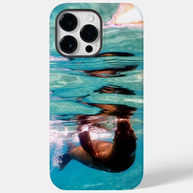 Case-Mate Para iPhone Funda con motas de león marino (Reverso )