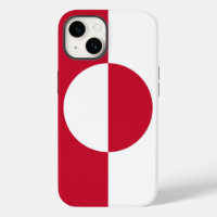 Funda de Apple 14, bandera de Groenlandia