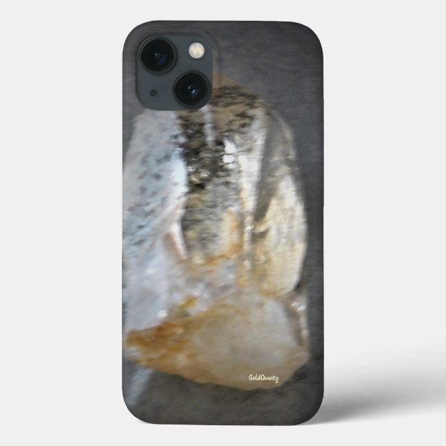 Case-Mate Para iPhone funda de apple iphone13  diseño de cristal de cuar (Reverso)