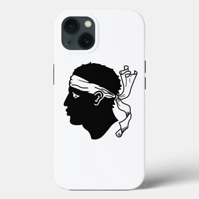 Case-Mate Para iPhone Funda de Apple Patriótico-Mate, Bandera Córcega (Reverso )