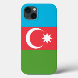 Para iPhone 13 Funda de Apple Patriótico-Mate, bandera de Azerbai