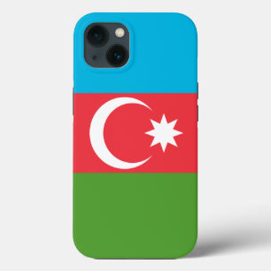 Para iPhone 13 Funda de Apple Patriótico-Mate, bandera de Azerbai