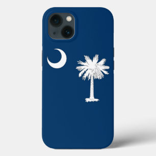 Para iPhone 13 Funda de Apple Patriótico-Mate, bandera de Carolin