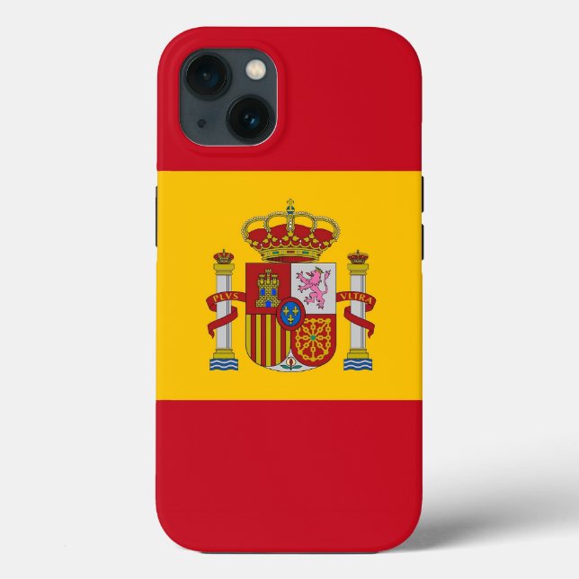 Case-Mate Para iPhone Funda de Apple Patriótico-Mate, bandera de España (Reverso )