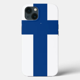 Para iPhone 13 Funda de Apple Patriótico-Mate, Bandera de Finland