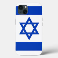Funda de Apple Patriótico-Mate, bandera de Israel