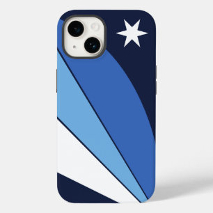 Funda Para iPhone 14 De Case-Mate Funda de Apple Patriótico-Mate, bandera de la Ciud