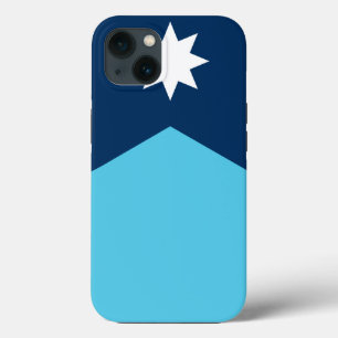 Para iPhone 13 Funda de Apple Patriótico Mate, bandera de Minneso