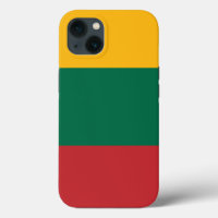 Funda de Apple Patriótico Mate, bandera lituana
