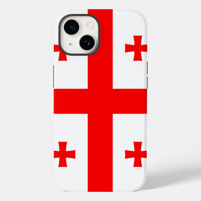 Case-Mate Para iPhone Funda de Apple Patriótico-Mate con bandera de Geor (Reverso )