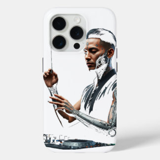 Para iPhone 15 Pro Funda de Armonía de Máquinas Humanas