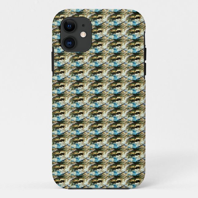 Case-Mate Para iPhone funda de arte de rock (Reverso)