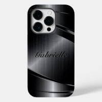 Funda de aspecto de aluminio cepillado de diseño n