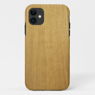 Para iPhone 11 Funda de aspecto maderero