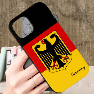 Para iPhone 15 Funda de bandera de Alemania, moda/deportes