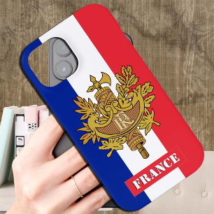 Para iPhone 15 Funda de Bandera Francesa Patriótica, Moda/Deporte