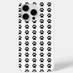 Para iPhone 15 Pro Max Funda de celular huella de gato 