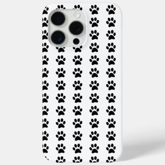 Para iPhone 15 Pro Max Funda de celular huella de gato 
