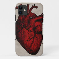 Funda de corazón humano-Funda de mate