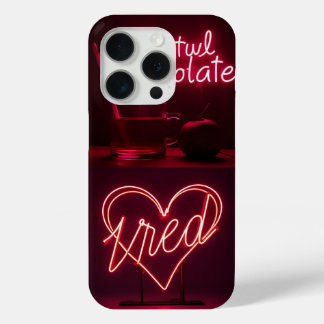Para iPhone 15 Pro Funda de Corazon y Amor