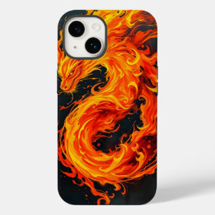 Funda Para iPhone 14 De Case-Mate Funda de dragón de fuego