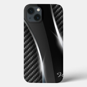 Para iPhone 13 Funda de espectro de fibra de carbono 3