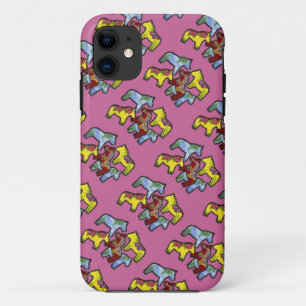 Para iPhone 11 Funda de Funda y mate de caballos brillantes