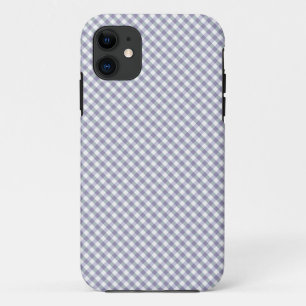 Funda de gingham de verificación pálida