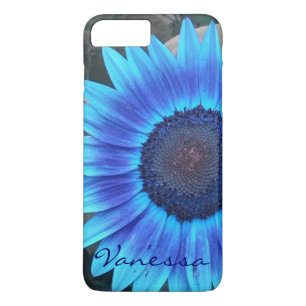 Funda de girasol azul *personalizar*