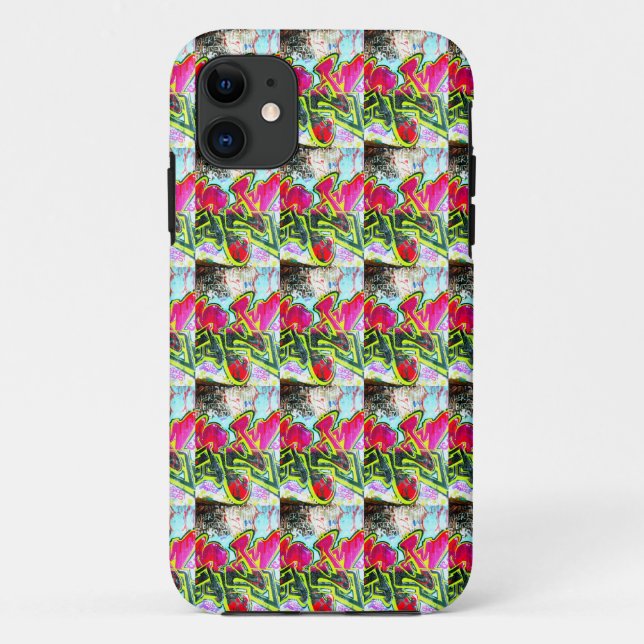 Case-Mate Para iPhone funda de graffiti rojo (Reverso)