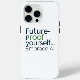Para iPhone 15 Pro Max Funda de IA a Prueba de Futuro – Abraza la Evoluci