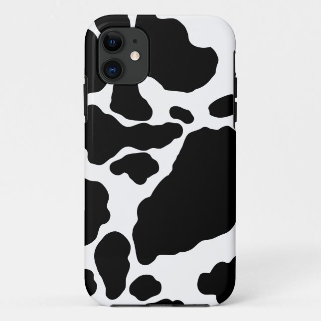 Case-Mate Para iPhone Funda de impresión de vaca-Funda de mate (Reverso)