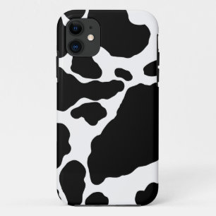 Para iPhone 11 Funda de impresión de vaca-Funda de mate