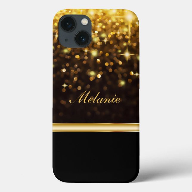 Case-Mate Para iPhone Funda de iPad Glitzy Monograma Brillo (Reverso)