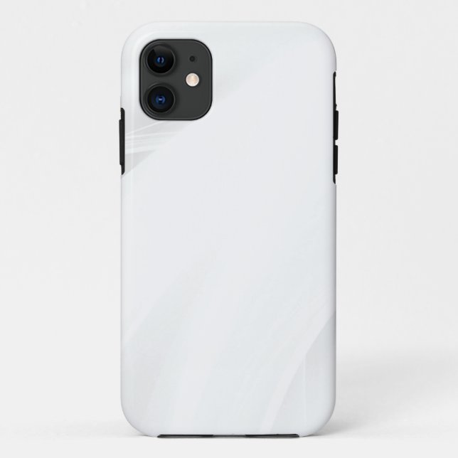 Case-Mate Para iPhone funda de mármol blanco moderno Mate Tough Apple (Reverso)
