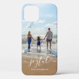 Para iPhone 12 Funda de Otterbox de nombre de familia de fotos Jo