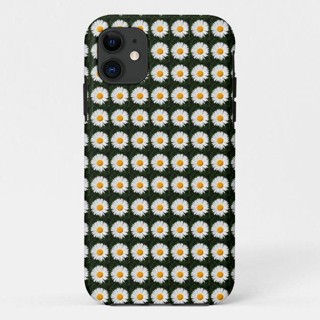 Case-Mate Para iPhone funda de patrones de daisies (Reverso)
