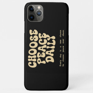 Para iPhone 11 Pro Max Funda de Peace Daily - Calm Tech Vibe