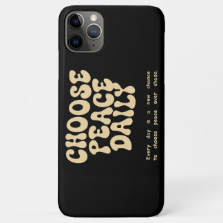 Para iPhone 11 Pro Max Funda de Peace Daily - Calm Tech Vibe